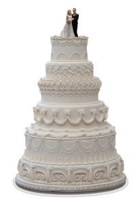 Wedding cake PNG-19437